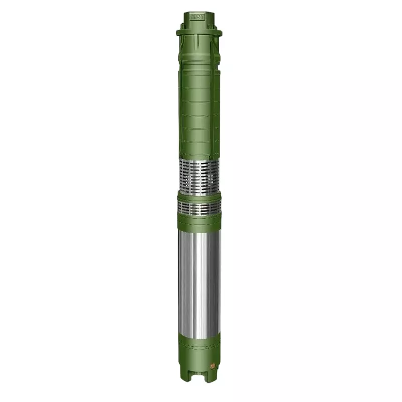 Rajeshwari 6 HP Three Phase 10 Stage V6 Water Filled Borewell Submersible Pump Set, REW60SS_6/10