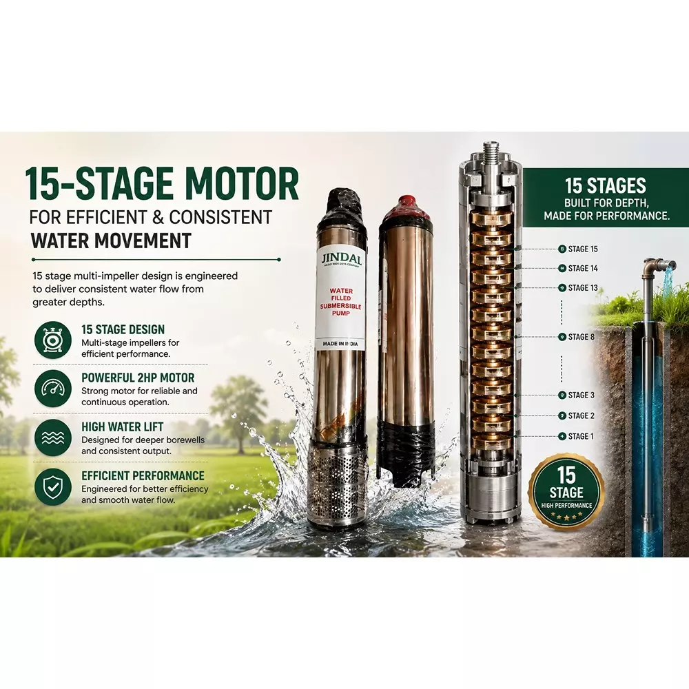 jindal-2-hp-15-stage-single-phase-water-filled-borewell-submersible-pump