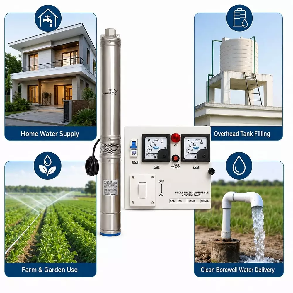 v-guard-1-hp-borewell-submersible-with-control-panel-3048-m-100-ft-bore-10-stage-single-phase-novaot0110