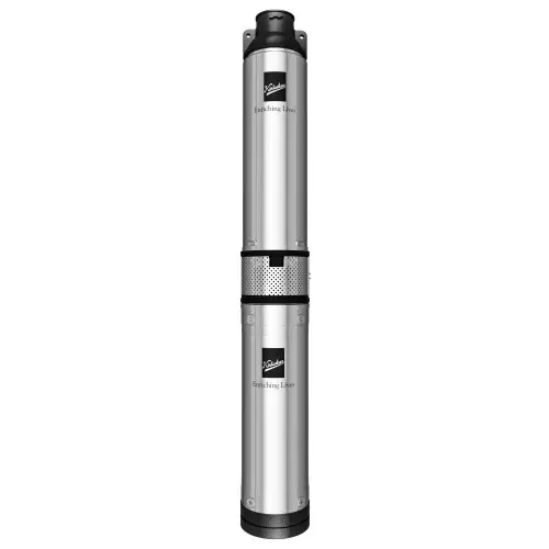Kirloskar 1 HP Single Phase 16 Stage Water Filled Borewell Submersible Pump Set With Control Panel, LEHR 30 -1016