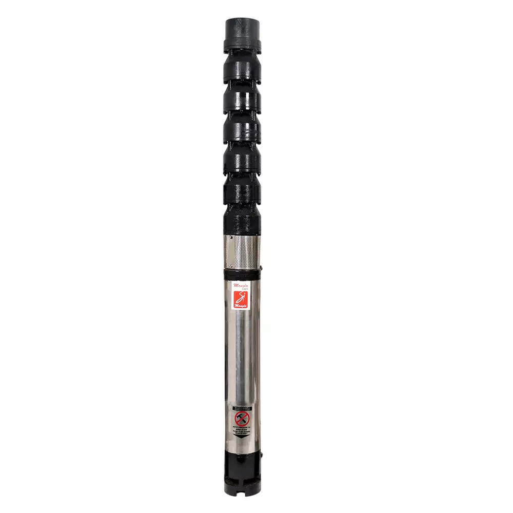 Mangla Marketed by TATA 1 HP Single Phase 8 Stage V4 Water Filled Borewell Submersible Pump, MSW41008