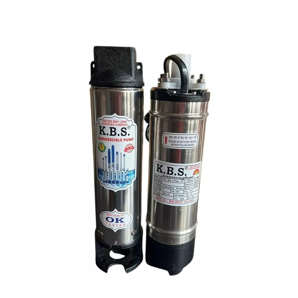 kbs-2-hp-water-filled-v3-submersible-pump-set-with-panel-cable-20-stage-single-phase-and-67-100-lpm-flow-rate