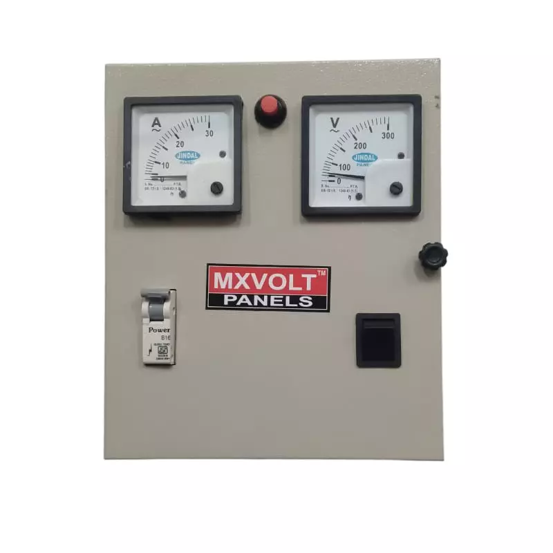 MXVOLT 1HP 4 Inch Oil Filled Borewell Submersible Pump with Control Panel