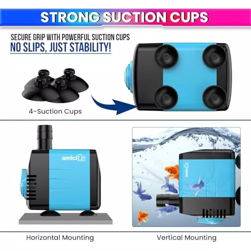 amiciflo-submersible-pump-with-pure-copper-winding-motor-18-w-750-lph-15-m-lift-for-desert-air-cooler-aquarium-fountains