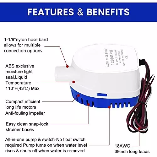 amiciflo-24v-dc-bilge-pump-intelligent-submersible-automatic-onoff-water-drainage-3600lh-flow-1xdc-bilge-pp-24v