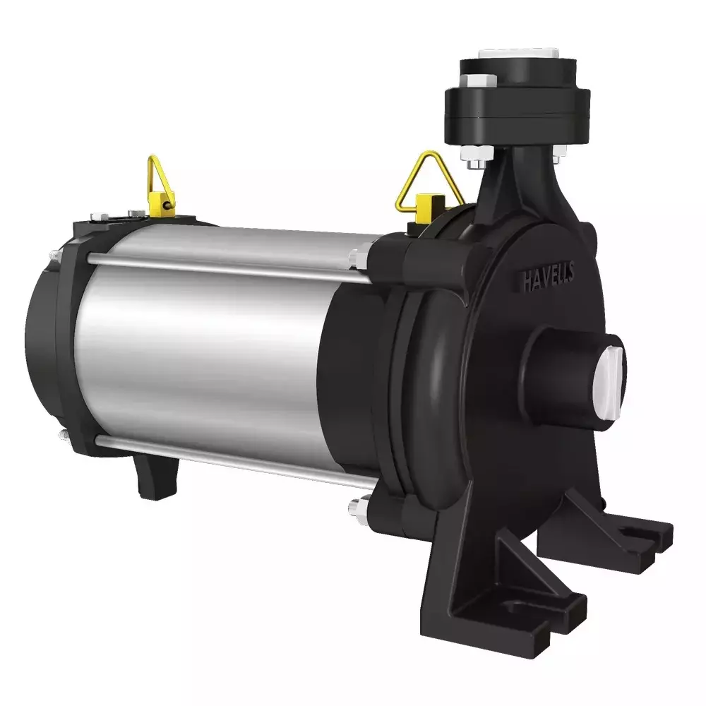 Havells (MP05) Horizontal Openwell Submersible Pump 1.50 HP Single Phase 12 - 38 m Head Range 280 - 25 LPM Flow Rate, GOLDIEK1.5-38