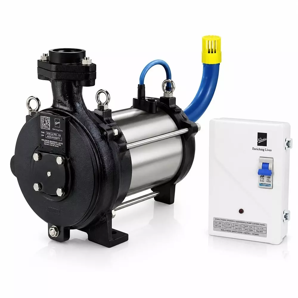 kirloskar-1-hp-openwell-submersible-pump-2000-lph-flow-rate-075-kw-head-range-up-to-42-m