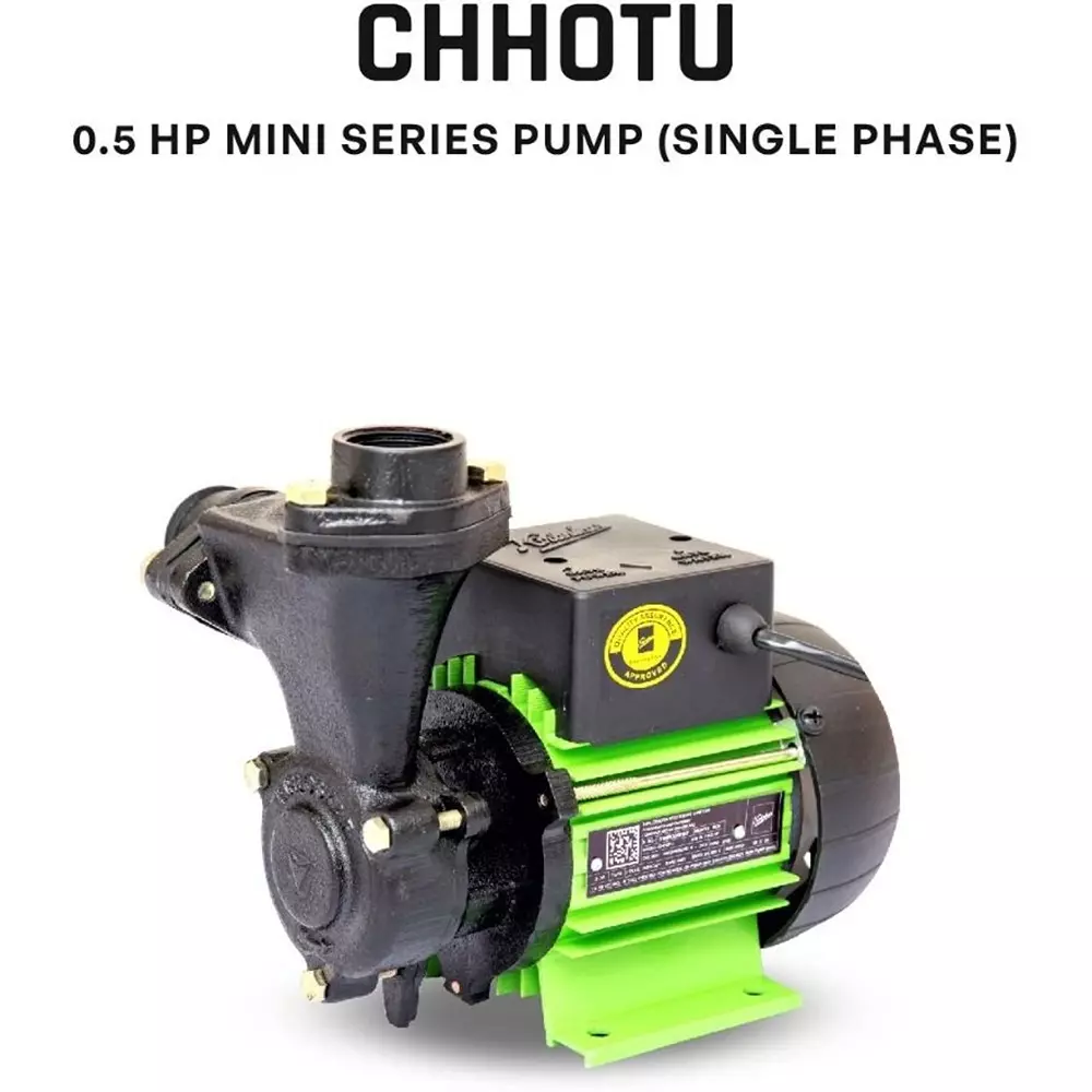 kirloskar-chhotu-mini-self-priming-pump-single-phase-05-hp-motor-power-1980-lph-flow-rate-6-26-m-head-range