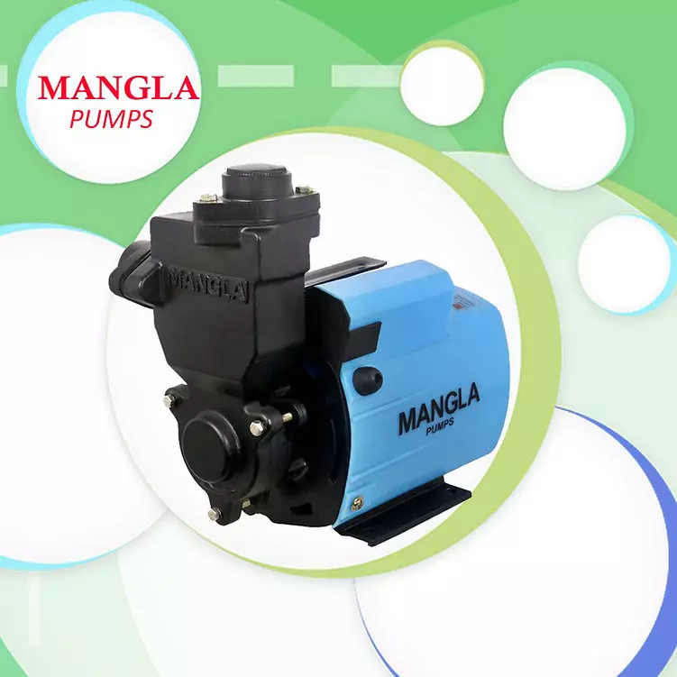 Mangla Marketed by TATA 1 HP Single Phase Self Priming Monoblock Pump, Mini 2+ RFC