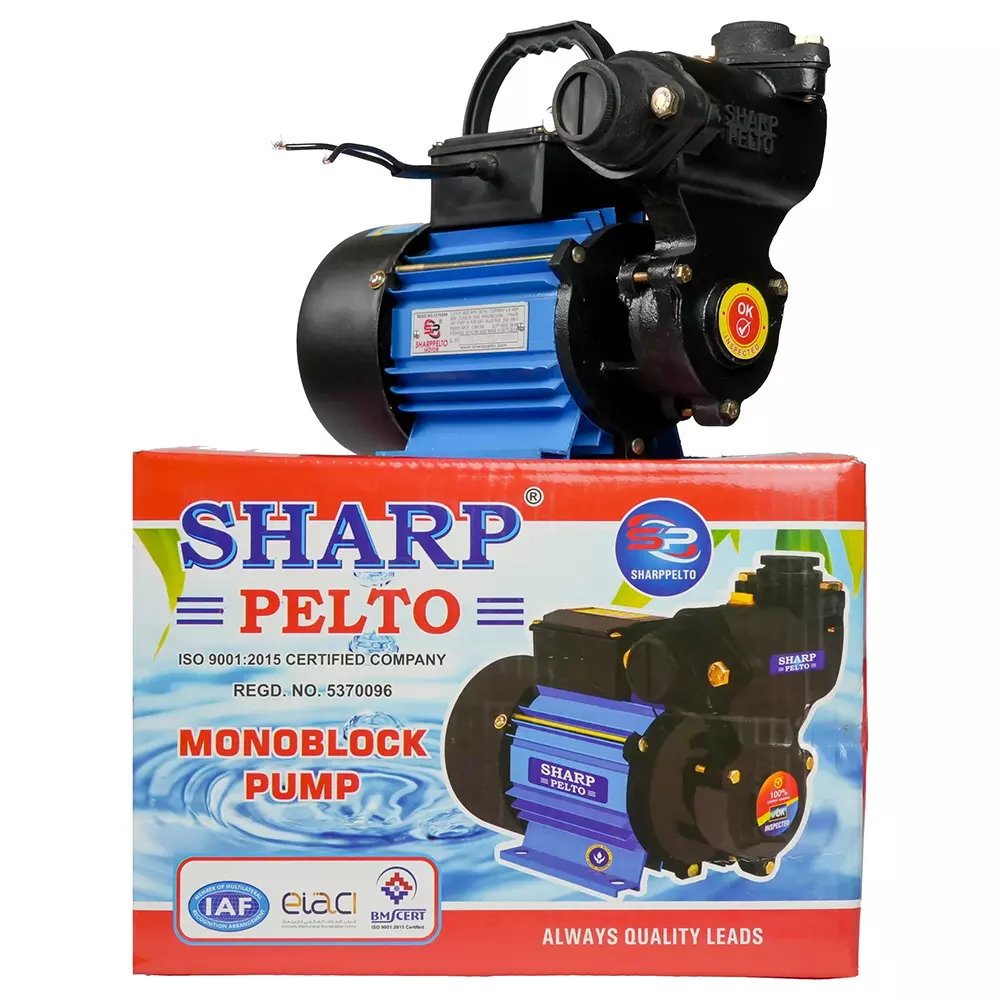 sharp-pelto-1-hp-monoblock-pump-single-phase-black-blue-28-lpm-flow-rate-1hp-sp