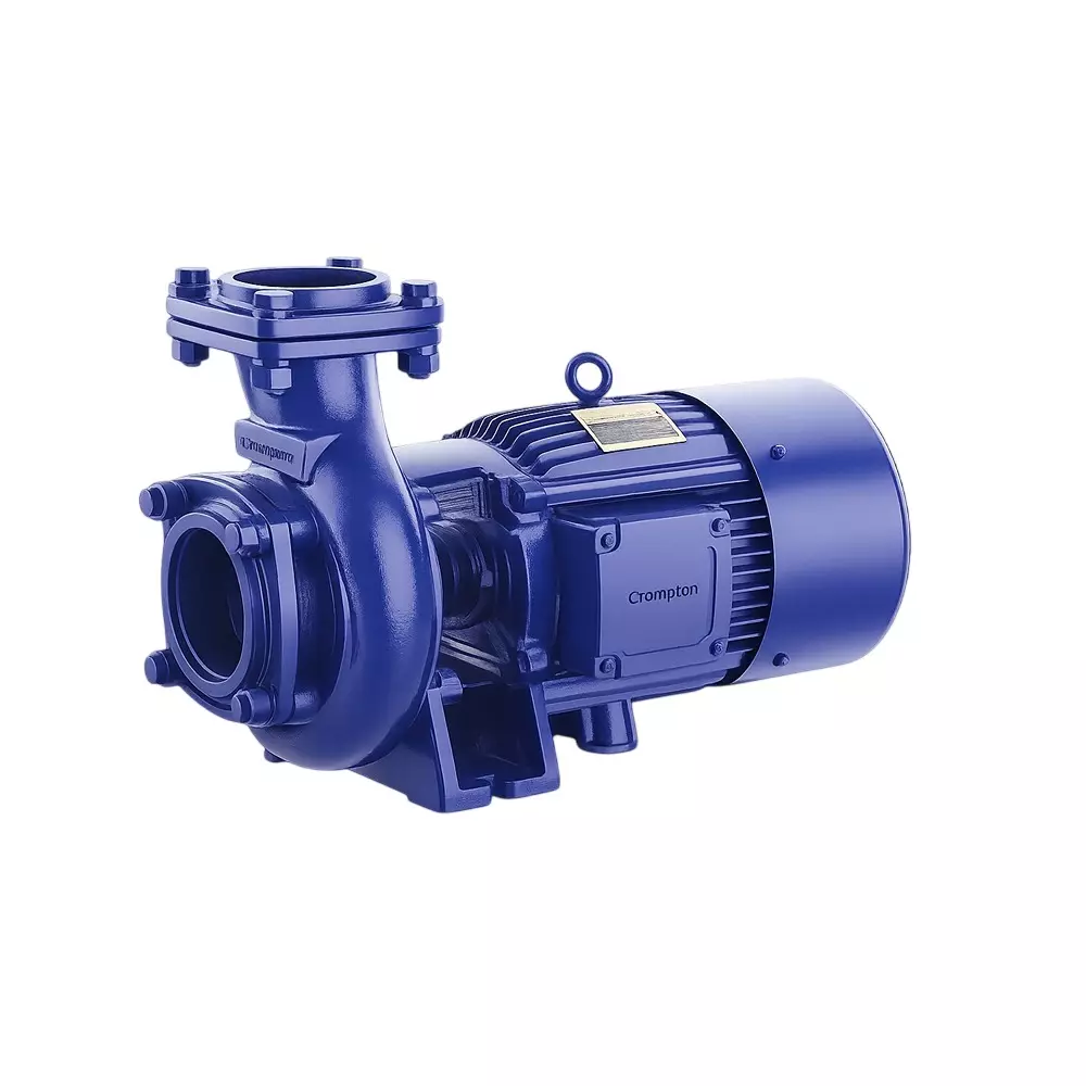 Crompton MBG/MA Centrifugal Monoset Pump 5 HP Power 16-28 m Head Range 930-420 LPH Flow Rate, MIP528-HF