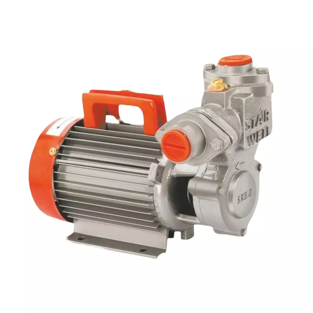STAR WELL SWH II Self Priming Monoblock Pump Single Phase 1 HP Power 10-50 m Head Range 920-3200 LPH