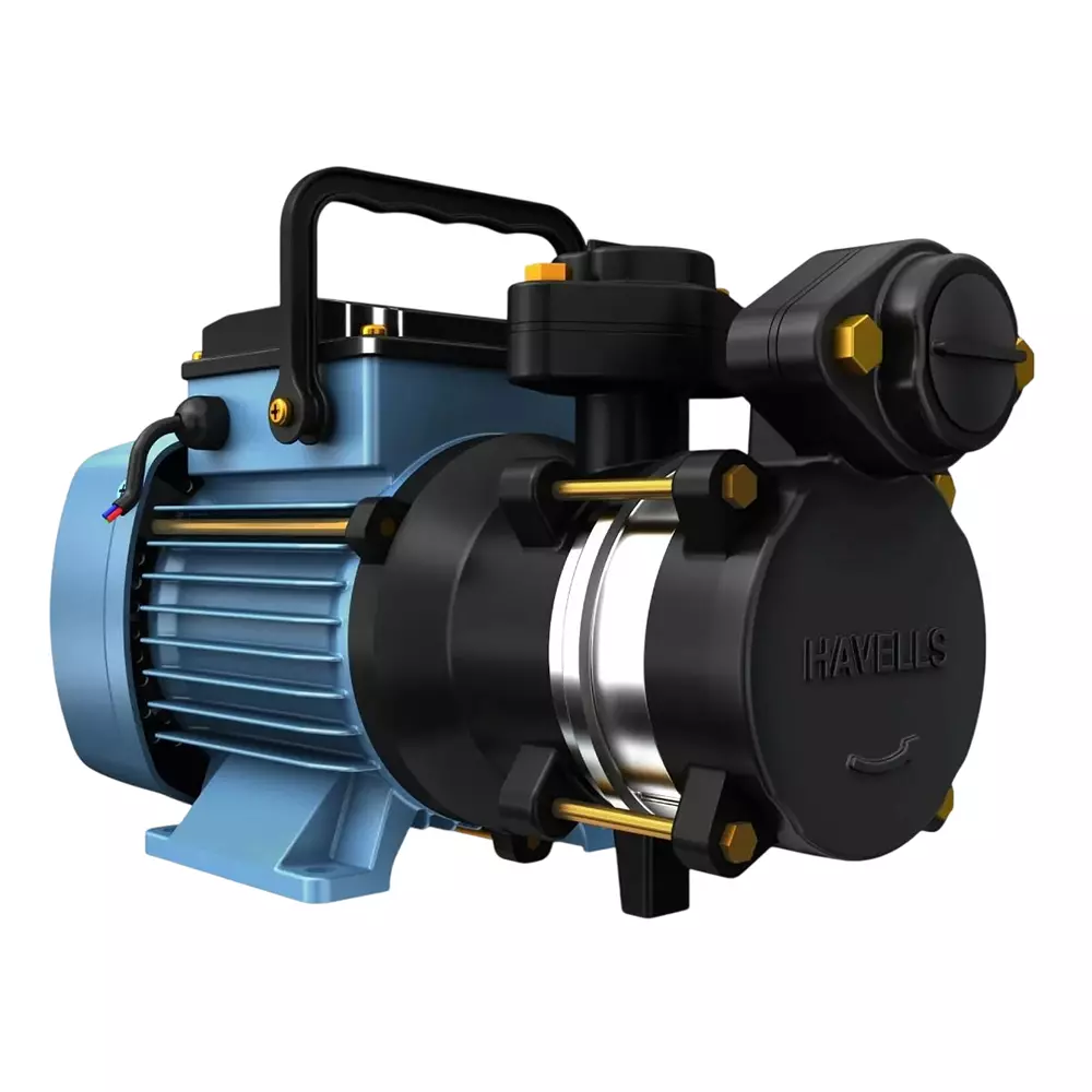 Havells Dariya Self Priming Monoblock Pump 25 mm (1 inch) Suction Size 0.37 kW Power Aluminium winding 6 m - 30 m Head Range, DARIYA05AL