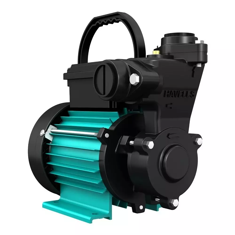 Havells 1.0 HP Self Priming Mini Monoblock Pump MP01 Type MMB Series 6-24 m Head Range and 25x25 mm Pipe Size, MHPASN1X00