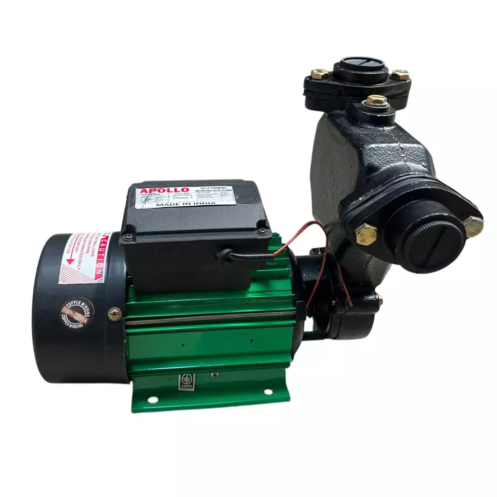 Apollo Single Phase 1.5 HP Pure Copper Self Priming Monoblock Pump