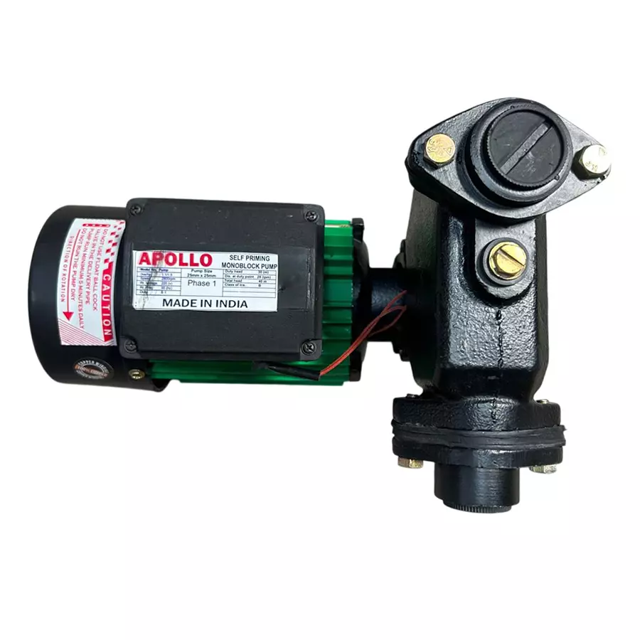 Apollo Single Phase 1.5 HP Pure Copper Self Priming Monoblock Pump