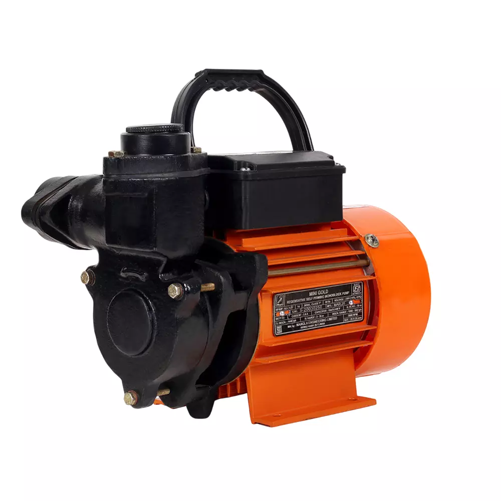 Mangla Marketed by TATA 1.5 HP Single Phase Self Priming Monoblock Pump, Sharp Hyflow 150