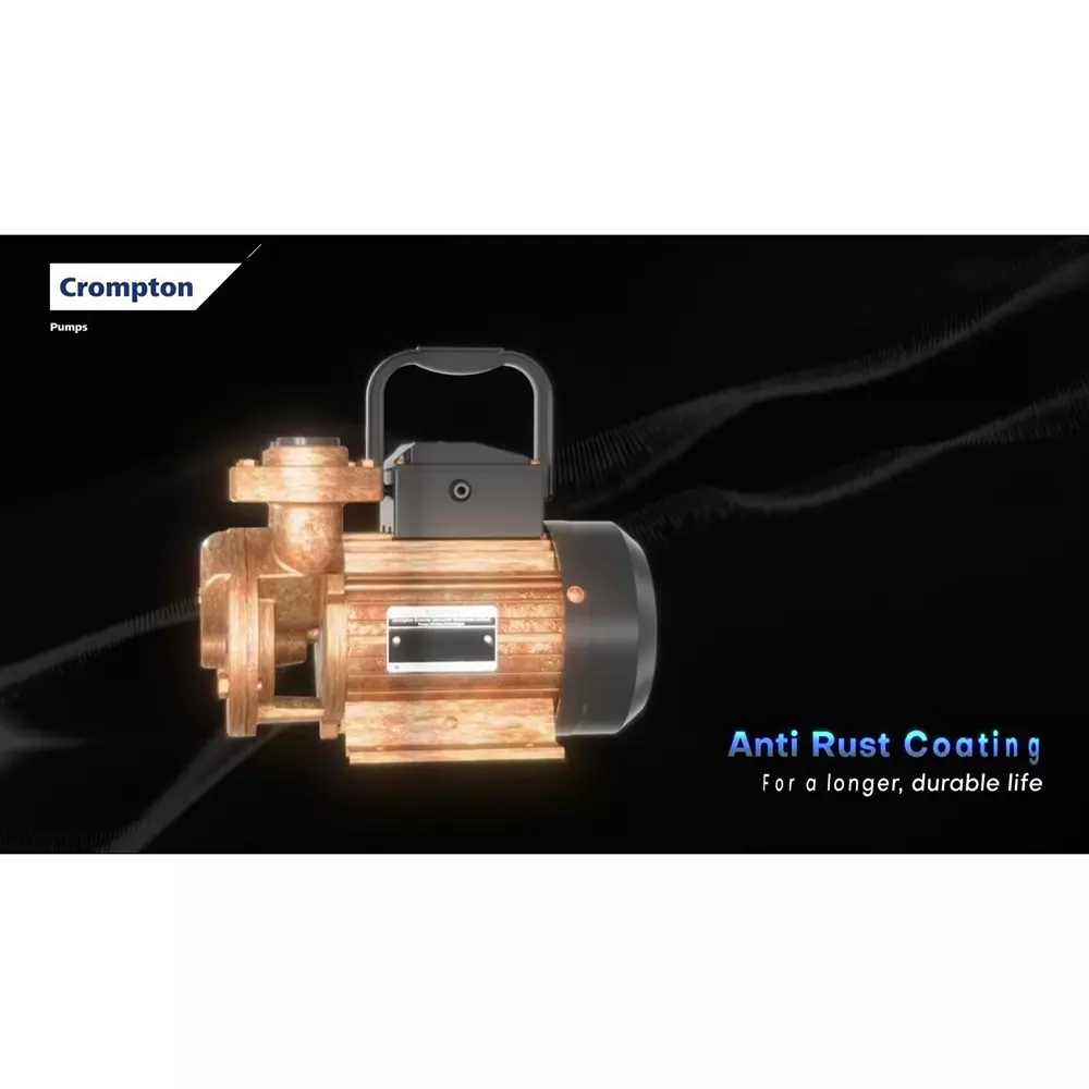 Crompton 1 HP Self Priming Pump Flomax Dura Series Single Phase and 2700-500 LPH Flow Rate, FLOMAX DURA II