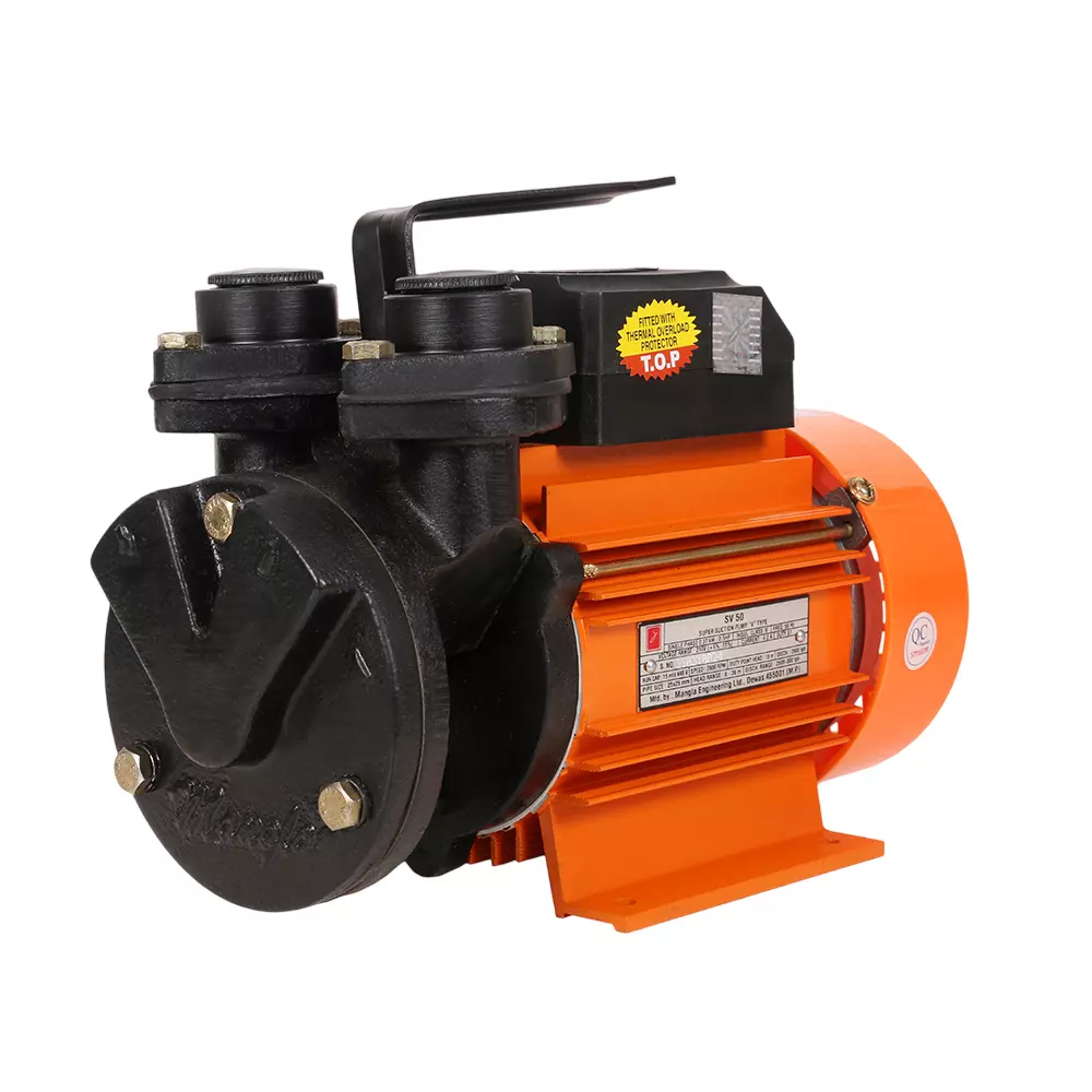 Mangla Marketed by TATA 1 HP Single Phase Self Priming Monoblock Pump, V FLO 100 AL