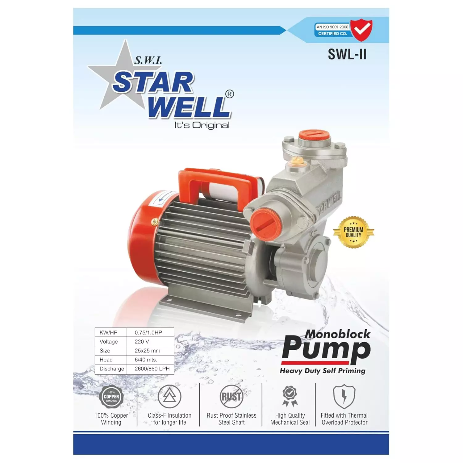 star-well-swl-ii-self-priming-self-priming-water-pump-single-phase-1-hp-power-6-40-m-head-range-860-2600-lph