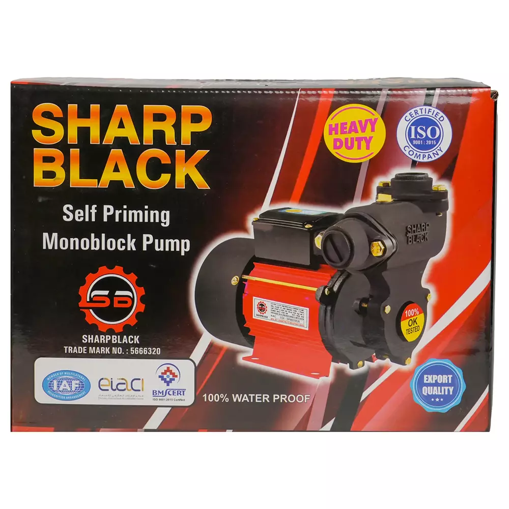 sharp-pelto-1-hp-self-priming-monoblock-pump-single-phase-black-red-28-lpm-flow-rate-1hp-sb