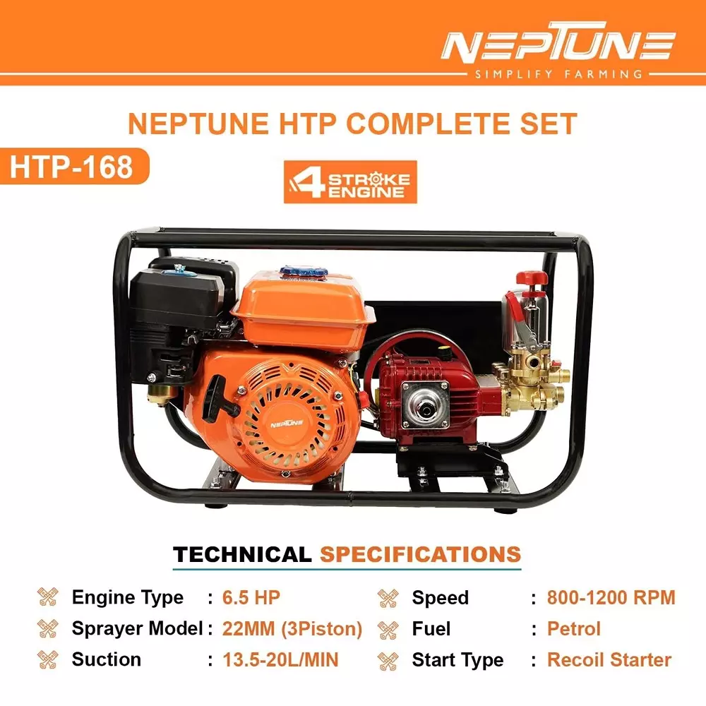neptune-htp-sprayer-portable-high-pressure-65-hp-4-stroke-petrol-engine-for-car-washing-gardening