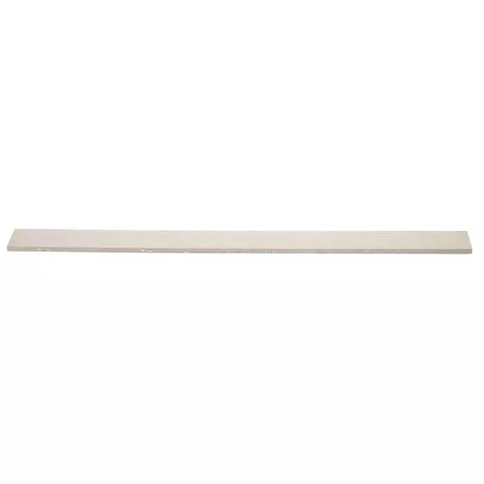 RS PRO Beige Plastic Sheet 500 mm x 50 mm x 6 mm, 514657