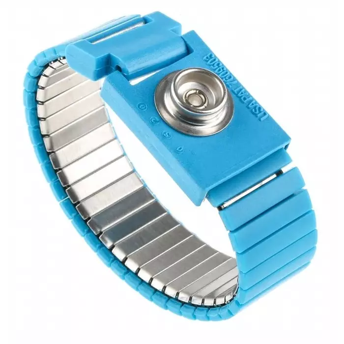 rs-pro-esd-grounding-wrist-strap-cord-set-with-10-mm-socket-10-mm-stud-model-no-2877420