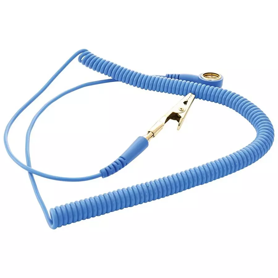 MULTICOMP PRO ESD Grounding Cords EARTH GROUNDING CORD COILED, 10-BANANA, 067-0017