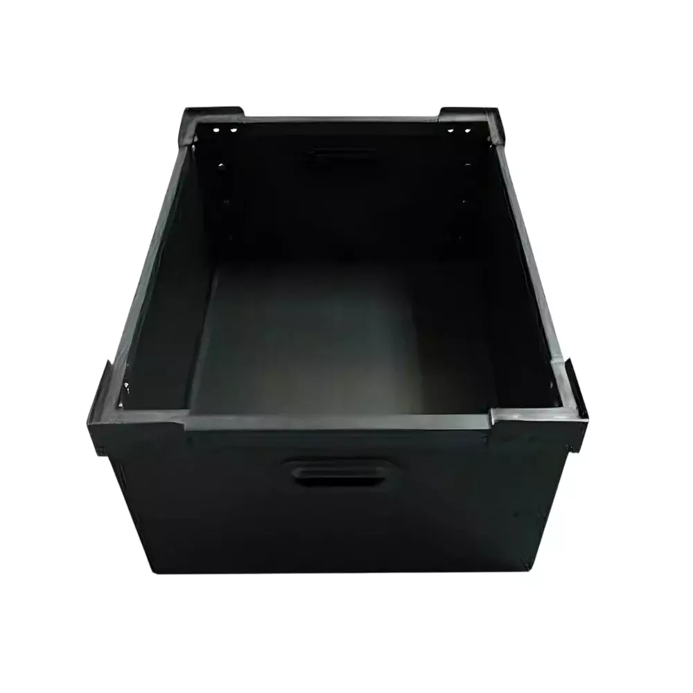 GLOBALSS ESD Bins Plastic Black PP Sheet for Personal & Professional Use