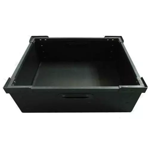 GLOBALSS ESD Bins Plastic Black PP Sheet for Personal & Professional Use