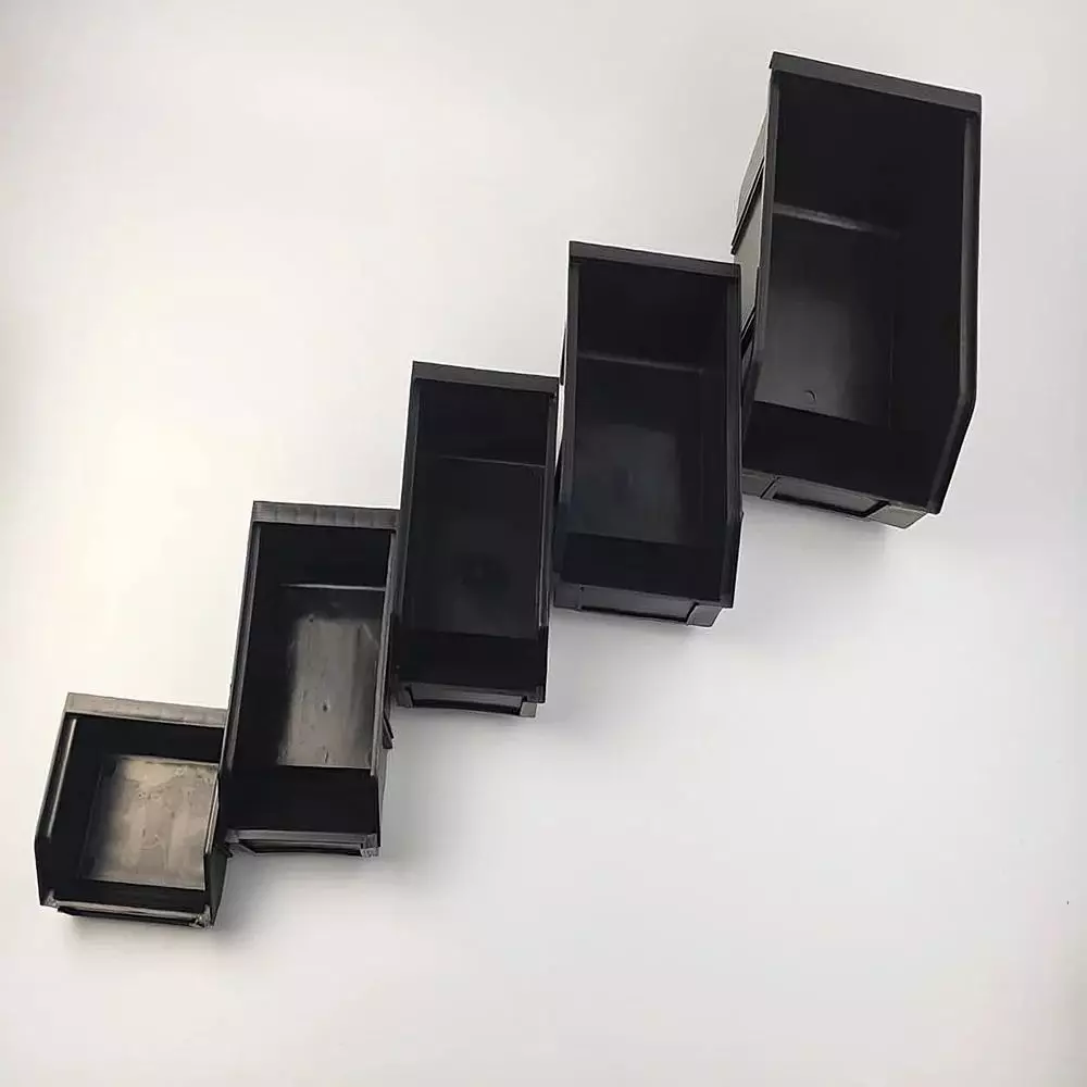 GLOBALSS ESD Bins Plastic Black Components Bins