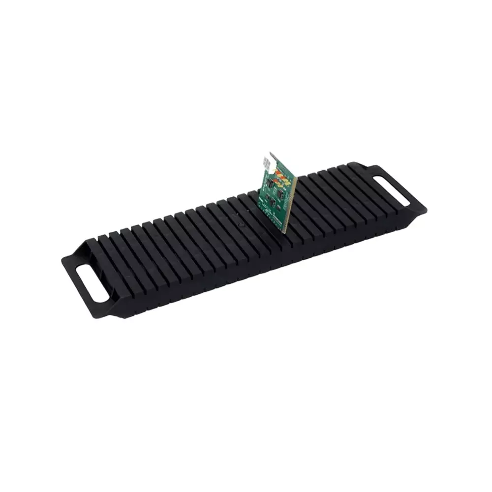 GLOBALSS I Type PCB Tray Conductive Plastic Black 480x140x35 mm