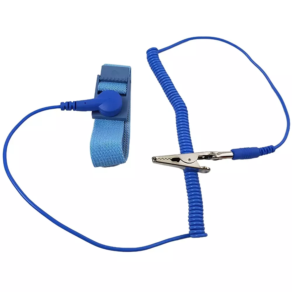 GLOBALSS Wrist Strap PVC Blue for Personal & Professional Use