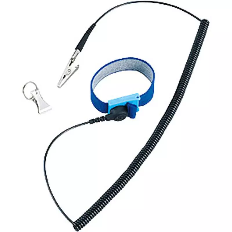 HAKKO Wrist Strap 442B 1.5 m Grounding Wire Length, 442B-01