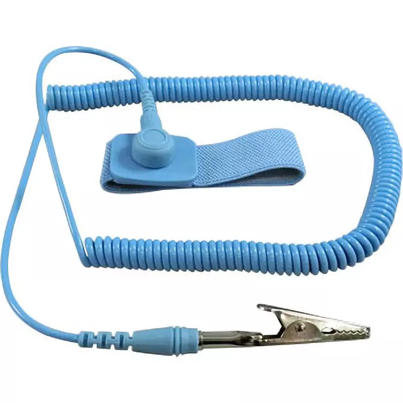 CUSTOM Static Electricity Removal Wristband Yes Cord 280.0 mm Coil Part, AS-104-10