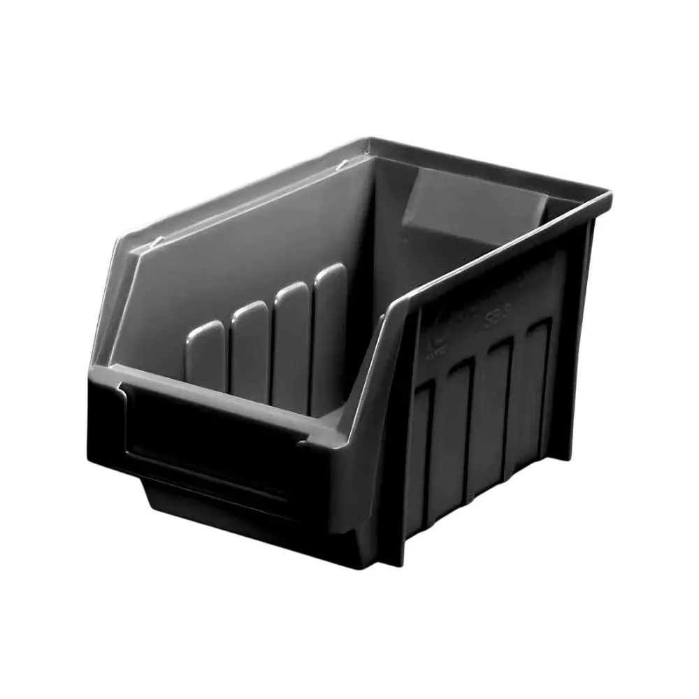 GLOBALSS ESD Bins Plastic Black 220x130x125 mm, SB-3C