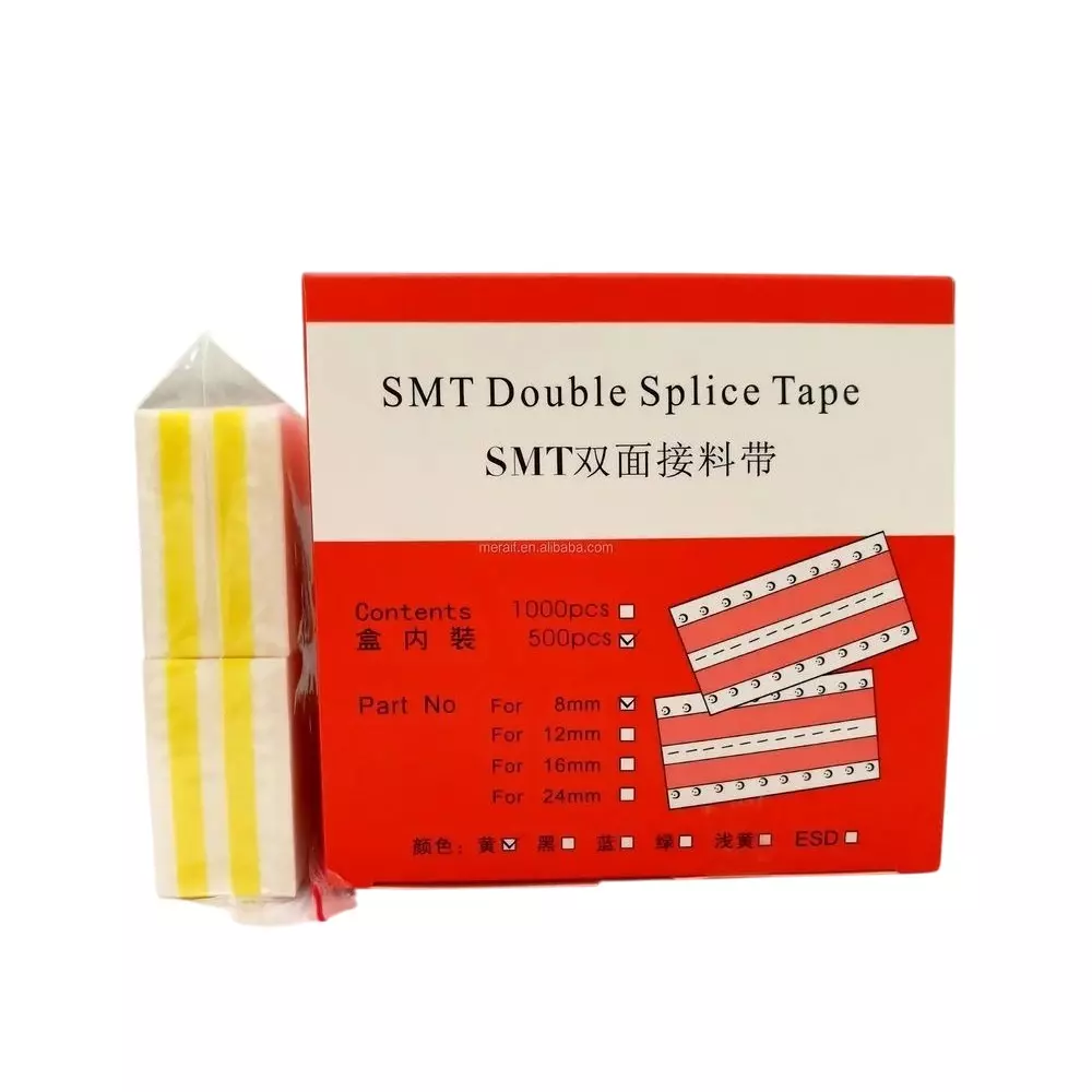 GLOBALSS SMT Double Splicing Tape Polyester Adhesive 8 mm (Pack of 500)