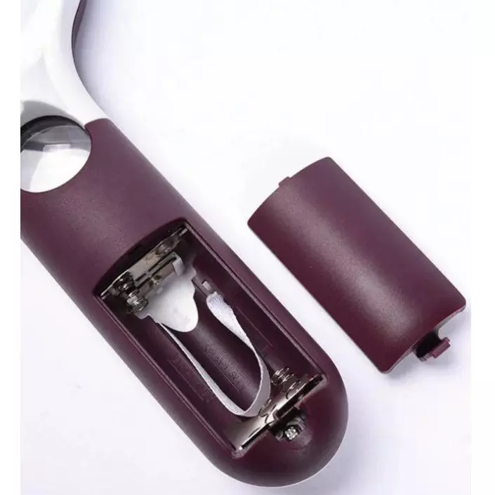 GLOBALSS Hand magnifier Battery Lens White 4X