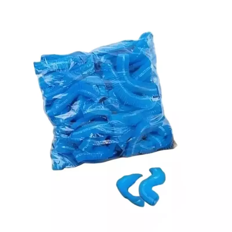 GLOBALSS Disposable Bouffant Cap Non-Woven Fabric Blue (Pack of 200)
