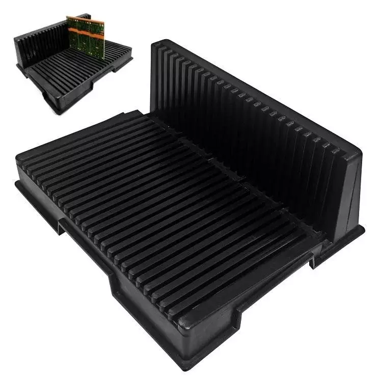 GLOBALSS L Type PCB Tray Black 260x205x95 mm