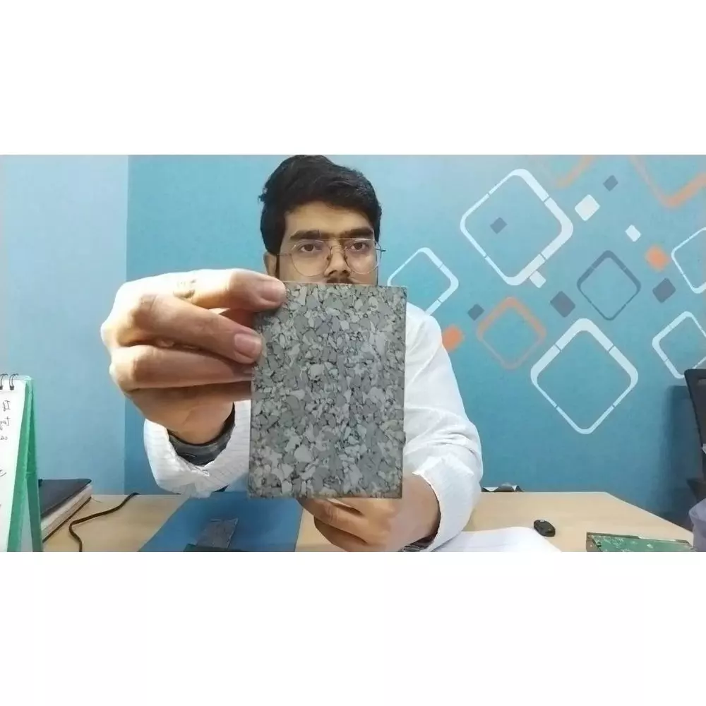 GLOBALSS ESD Rubber Mat Rubber With Antistatic Agent Light And Dark Green