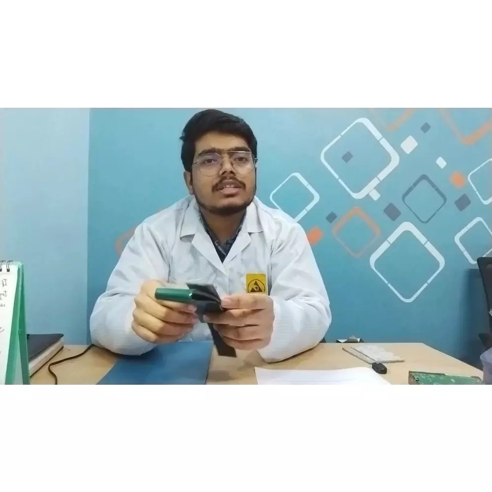 GLOBALSS ESD Rubber Mat Rubber With Antistatic Agent Light And Dark Green