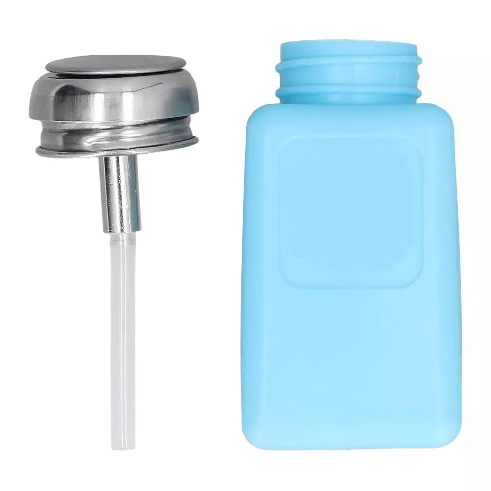 GLOBALSS Global IPA/Flux Dispenser Bottle Plastic & Steel Blue 200 ml