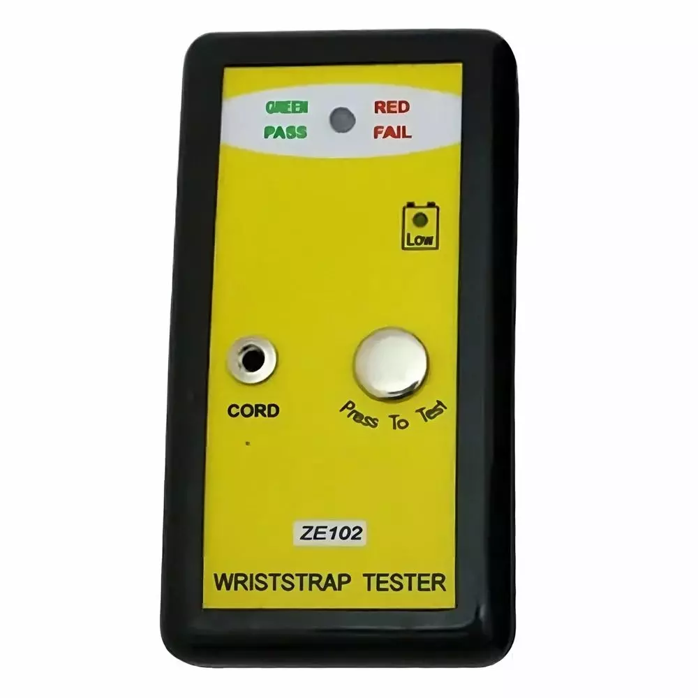 GLOBALSS Wrist Strap Tester 0-50°C 9 V Battery, ZE102