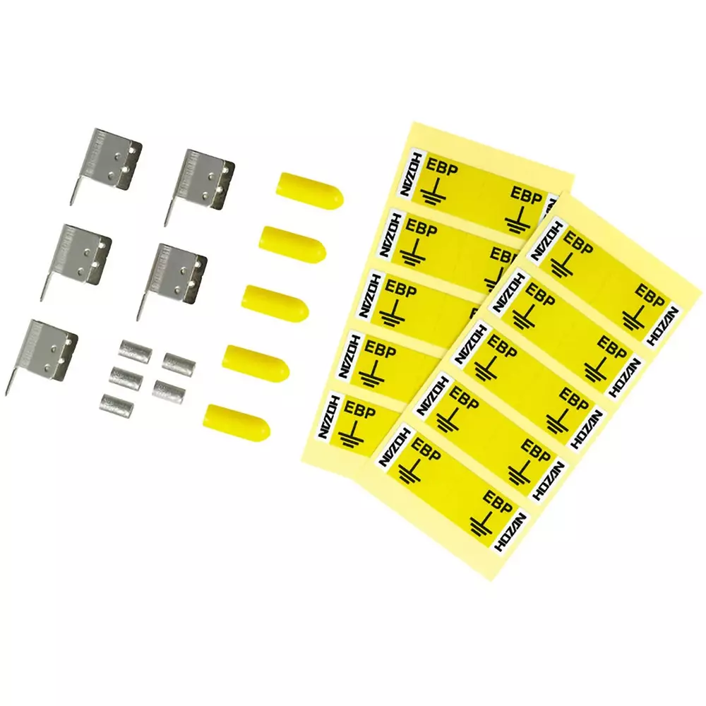 HOZAN Ground Terminal Set ESD Grounding Connector Set, F-127-1