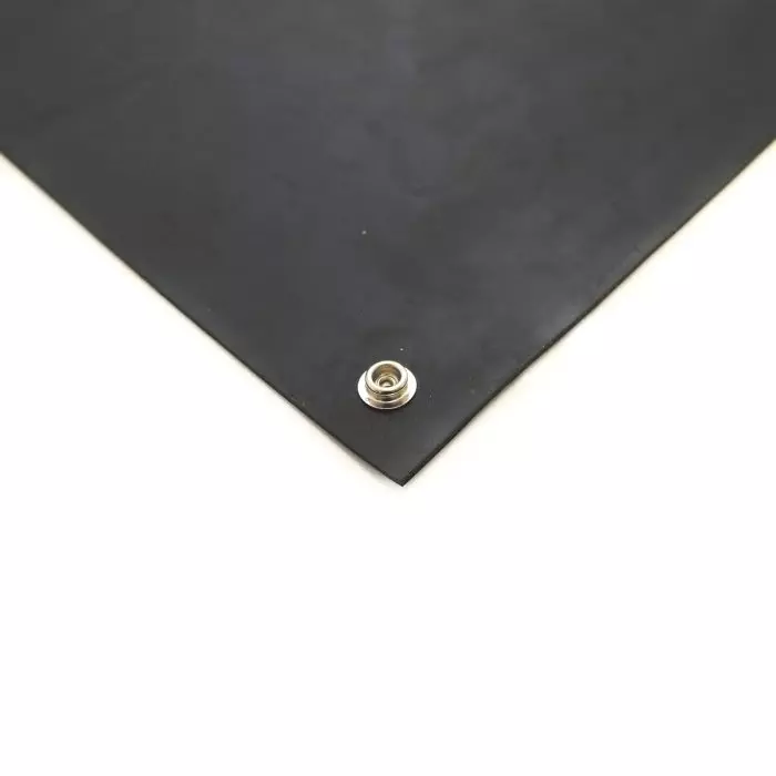 RS PRO Black Floor ESD-Safe Mat 1.2m x 600 mm x 3 mm, 7873120