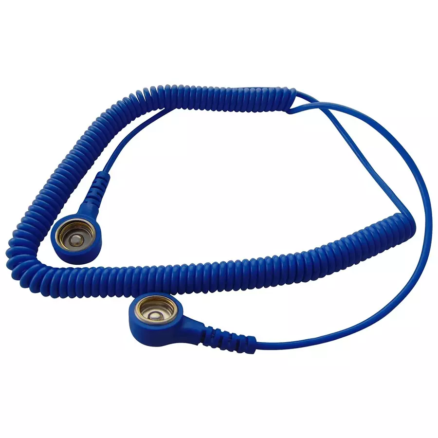 MULTICOMP PRO ESD Grounding Cords EARTH GROUNDING CORD COILED, 10-10MM, 067-0016