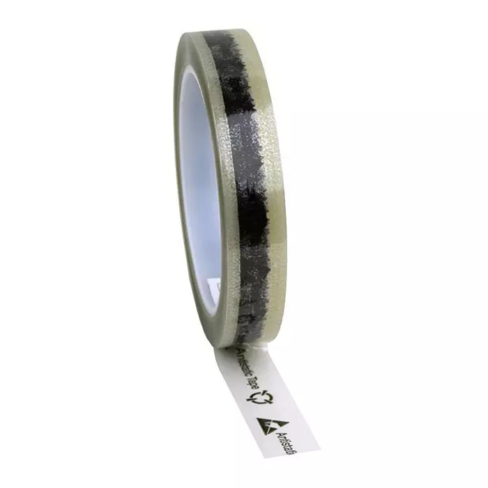 DESCO TAPE, WESCORP, ESD W/SYMBOLS, 3/4INx72YDS, 79210
