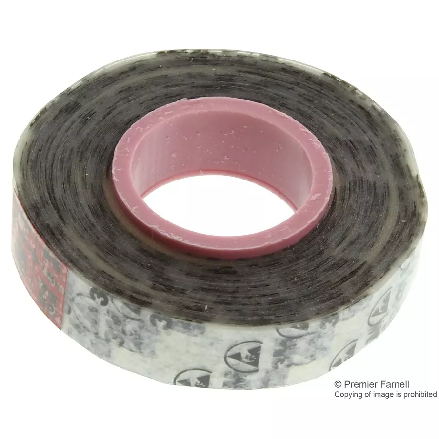 3M Antistatic Tape, Pet Film, 108Ft X 0.5", 40PR (1/2X36 YDS)